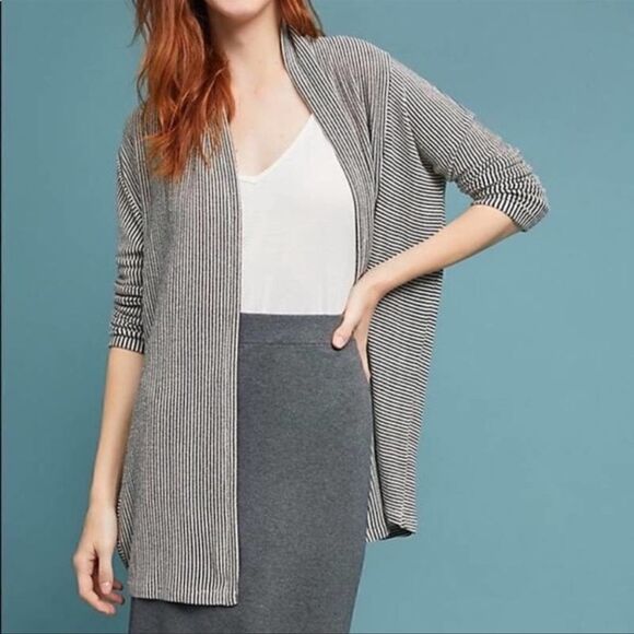 Anthropologie Sunday in Brooklyn Marion Duster Cardigan Open Front Sweater small - Picture 1 of 10